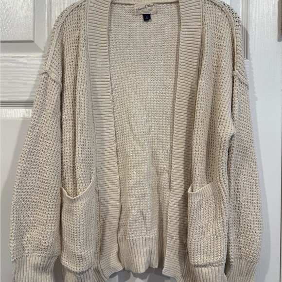 Universal Thread | Sweaters | Universal Thread Cream Openfront Cardigan ...